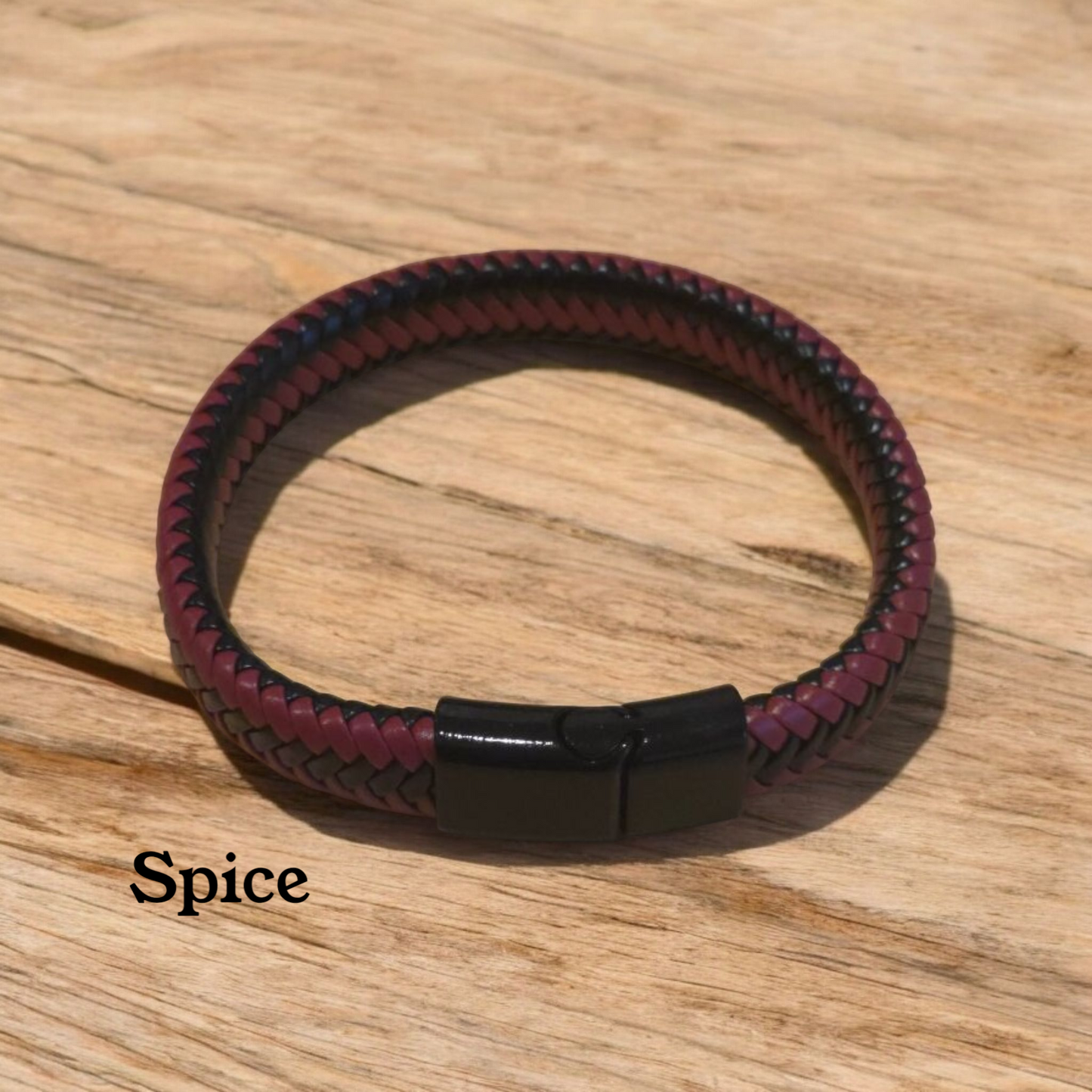 Spice Leather Bracelet